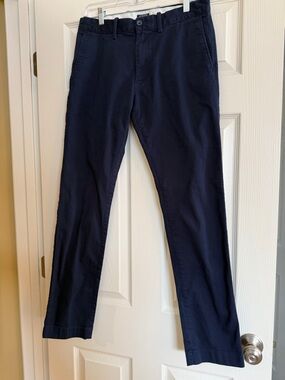 J. Crew Navy Blue Men's Chino Pants size 30X32
